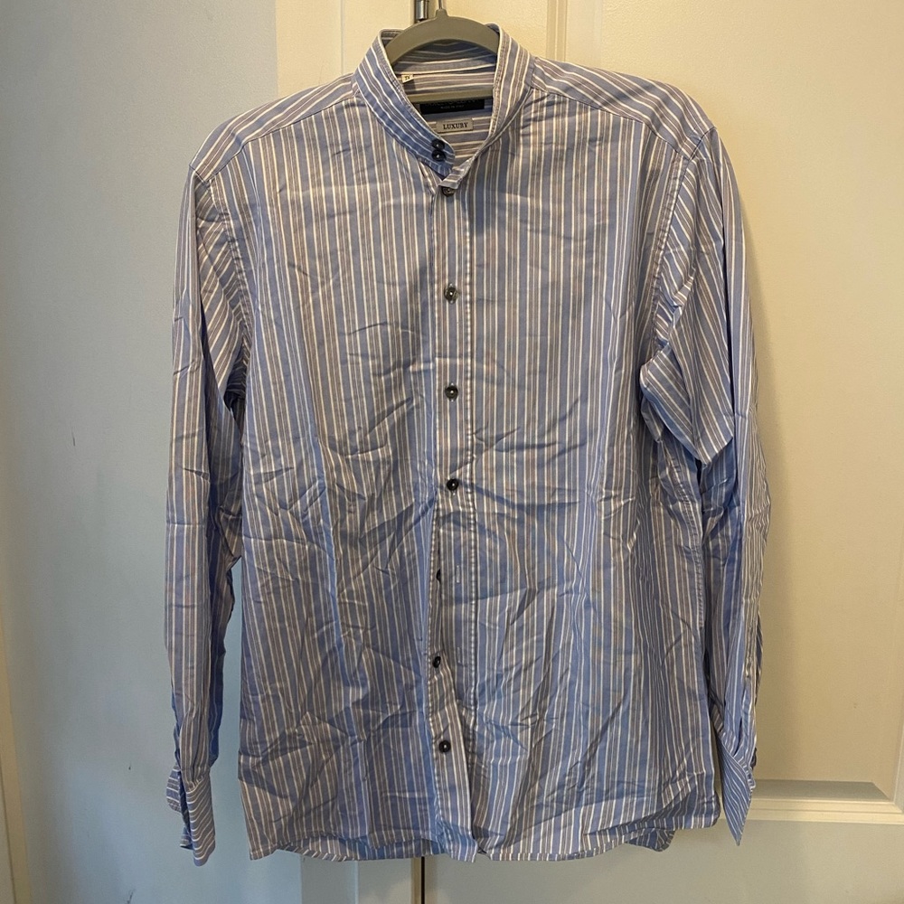 Blue / White Striped Dolce & Gabbana Button Down